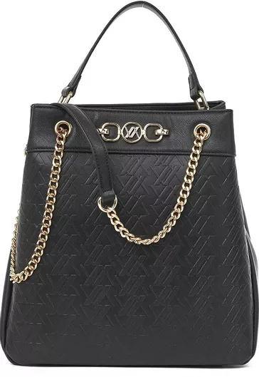 Γυναικεία Τσάντα Ώμου Verde Μαύρη