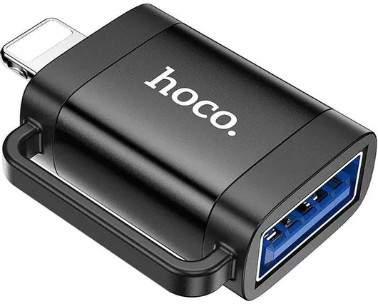 Hoco Μετατροπέας Lightning/USB-A male σε Lightning/USB-A male 1τμχ