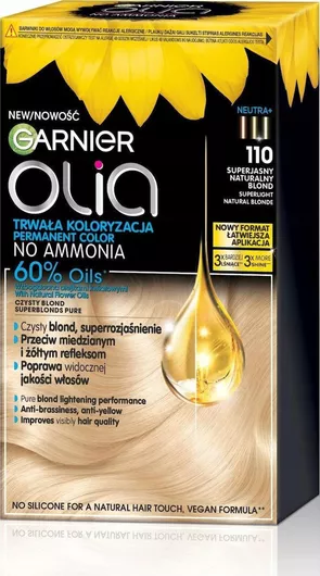 Garnier Olia Βαφή Μαλλιών Χωρίς Αμμωνία 110 Superlight Natural Blonde