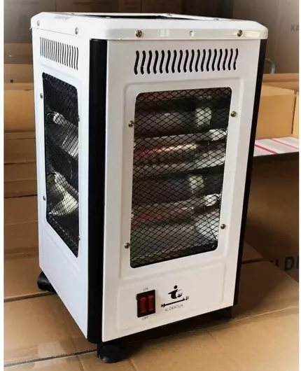 Θερμάστρα HXR-04381 5 Όψεων 2000W με Κεραμικά Στοιχεία & Μεταλλικό Πλέγμα Ασφαλείας