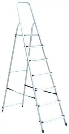 Σκάλα Οικιακής Αλουμινίου με 6+1 Σκαλοπάτια