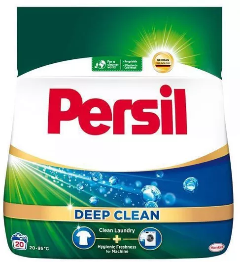 Απορρυπαντικό Ρούχων σε Σκόνη Persil Deep Clean 1.1kg 20 Μεζούρες
