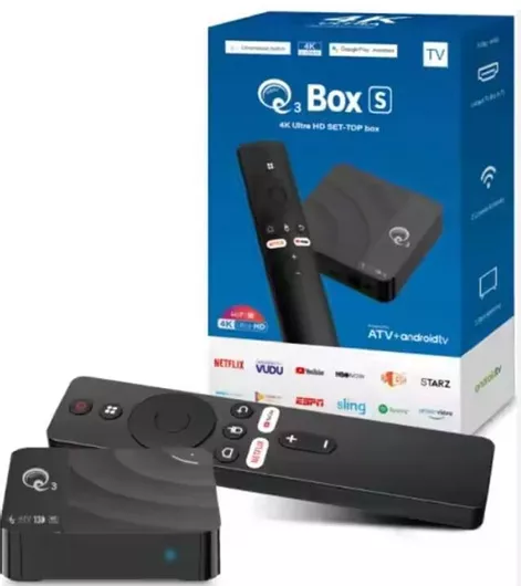 TV Box HL-4+64G 4K UHD με WiFi USB 3.0 4GB RAM & 64GB Αποθηκευτικό Χώρο  Android 10.0