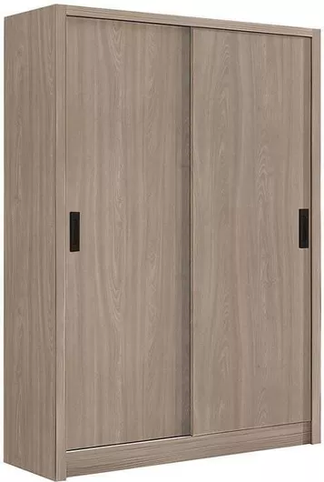 Ντουλάπα Ρούχων Συρόμενη Vanity Δίφυλλη 120x60x200cm Sonoma Oak