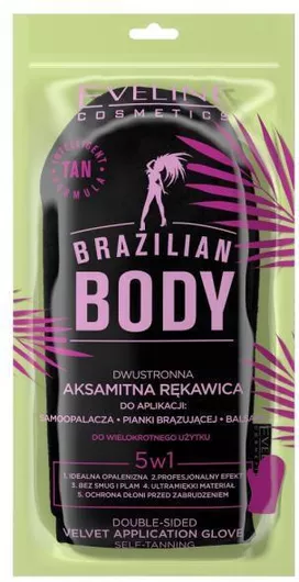 Γάντι Εφαρμογής Self Tanning Eveline Brazilian Body