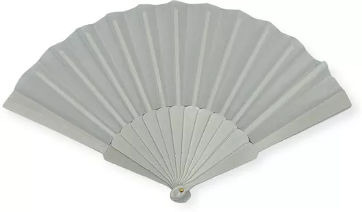 Αποκριάτικη Βεντάλια Λευκή από Πλαστικό