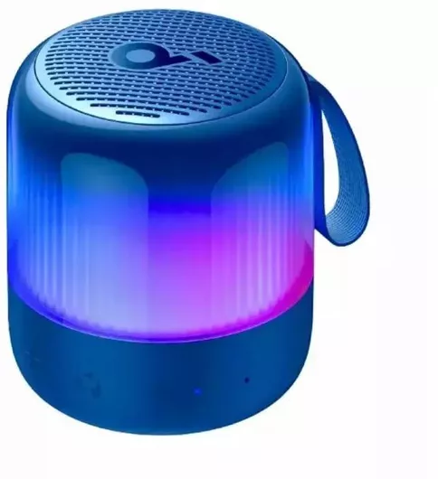Anker Soundcore Glow Mini Αδιάβροχο Ηχείο Bluetooth 8W με Διάρκεια Μπαταρίας έως 12 ώρες Μπλε