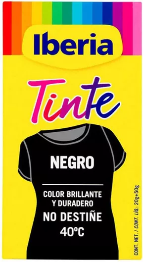 Βαφή Ρούχων Tintes Iberia Μαύρο