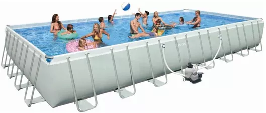 Intex Rectangular Ultra Frame Pool 975x488x132cm