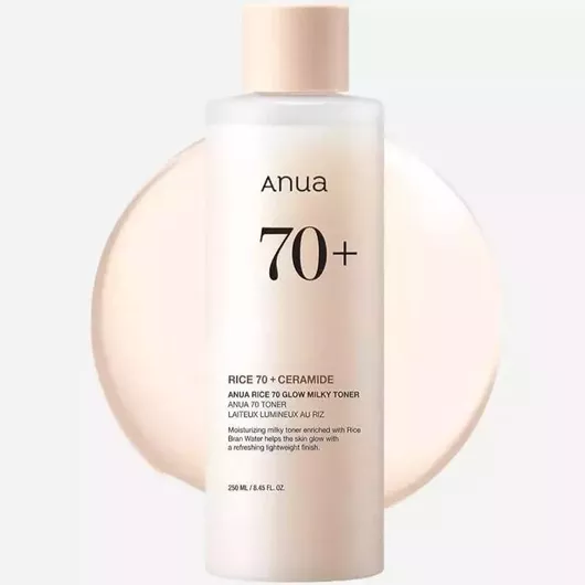 Anua Rice 70 Facial Toning Liquid for Sensitive Skin 250ml