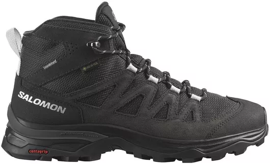 Salomon X Ward Mid GTX Γυναικεία Ορειβατικά Μποτάκια Αδιάβροχα με Μεμβράνη Gore-Tex Ebony / Phantom / Black