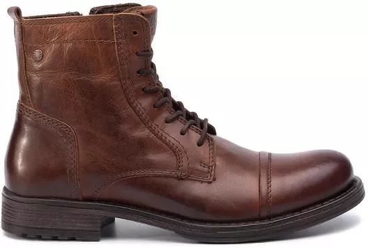 Jack & Jones Δερμάτινα Ταμπά Ανδρικά Αρβυλάκια