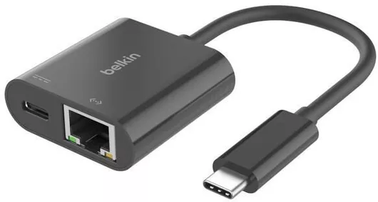 Αντάπτορας Δικτύου Belkin INC019btBK USB-C για Ενσύρματη σύνδεση Ethernet