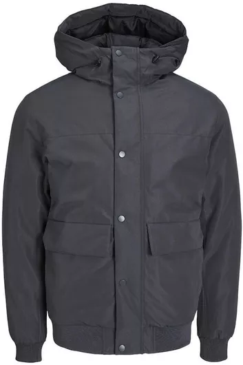 Jack & Jones Χειμωνιάτικο Μπουφάν Bomber Γκρι