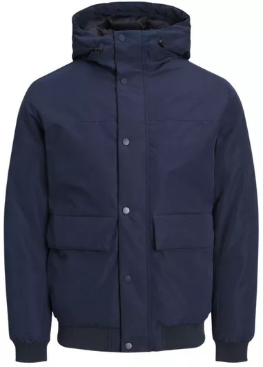 Jack & Jones Χειμωνιάτικο Μπουφάν Bomber Navy Μπλε