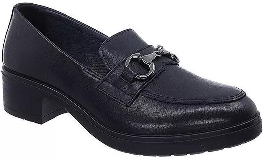 Imac Δερμάτινα Γυναικεία Μοκασίνια Μαύρο