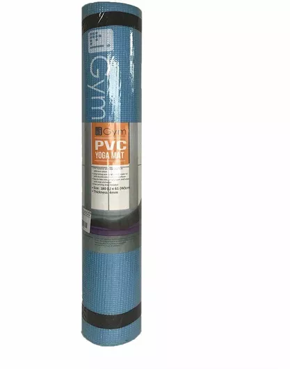 Στρώμα Γυμναστικής Igym Pvc Yoga Yoga/Pilates Μπλε 180x61x0.4cm
