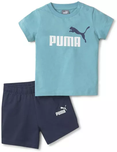 Puma Παιδικό Σετ με Σορτς Καλοκαιρινό 2τμχ Τιρκουάζ