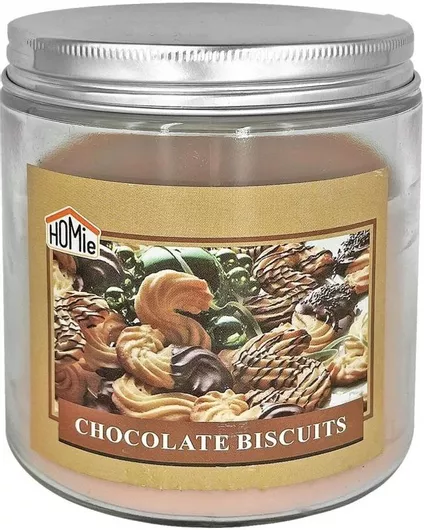 Αρωματικό Κερί HOMie σε Βάζο 545gr Καφέ