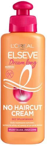L'Oreal Paris Elseve Dream Long No Haircut Cream for Long Damaged Hair, 200ml
