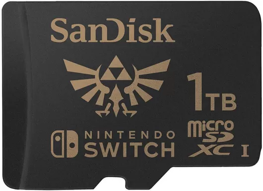 Sandisk Nintendo Switch Zelda Edition microSDXC 1TB Class 10 U3 UHS-I