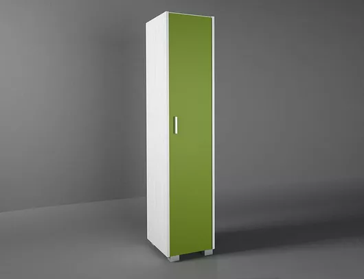 Παιδική Ντουλάπα Μονόφυλλη Πράσινη 50x50x180cm