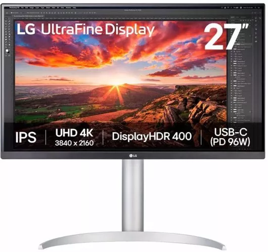 LG 27UP850K-W IPS HDR Monitor 27" 4K 3840x2160 με Χρόνο Απόκρισης 4ms GTG