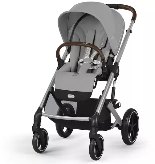 Καρότσι Μωρού Cybex Balios S LUX Ρυθμιζόμενο Kατάλληλο για Nεογέννητο Stone Grey 11.7kg