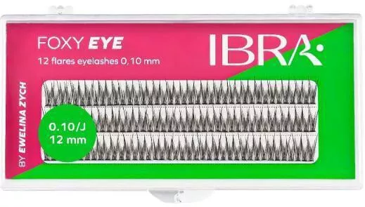 Ibra Foxy Eye Eyelash Tufts 12mm 120 Pcs