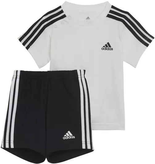 adidas Παιδικό Σετ με Σορτς Καλοκαιρινό 2τμχ Λευκό