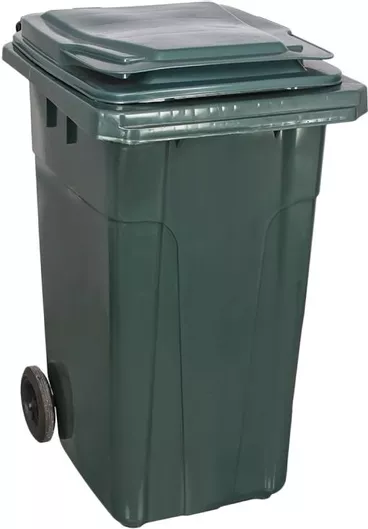 Κάδος Απορριμμάτων Sidirela Πλαστικός με Πεντάλ 240lt