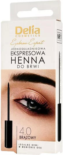 Delia Eyebrow Expert Express Henna 4.0 Brown - 6ml