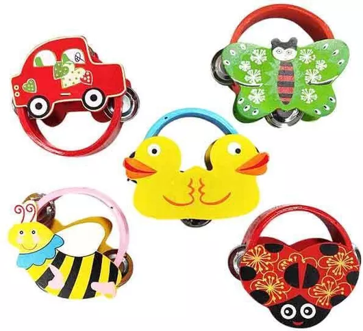 Κρουστό Ξύλινο Παιδικό (Διάφορα Σχέδια) 1τμχ