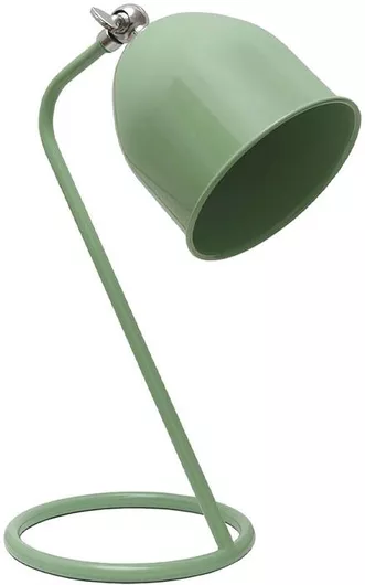 Megapap Treviso Φωτιστικό Γραφείου για Ντουί E14 σε Πράσινο Χρώμα