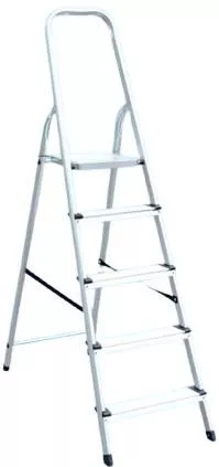Σκάλα Οικιακής Αλουμινίου με 4+1 Σκαλοπάτια