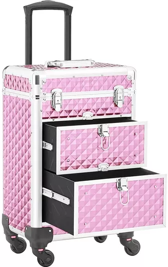 Βαλιτσάκι Αισθητικής Bakaji Ροζ