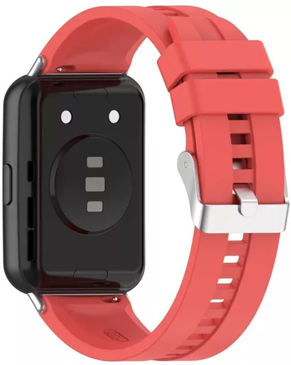 Λουράκι Σιλικόνης Κόκκινο Huawei Watch Fit 2