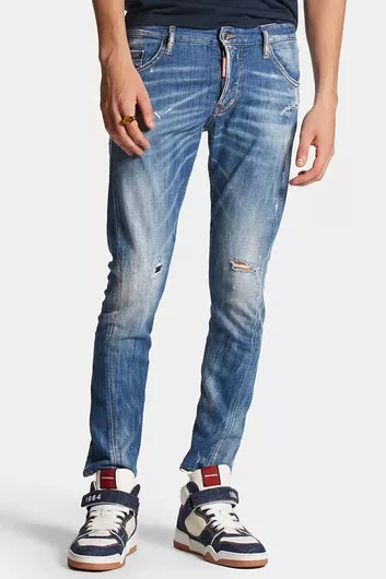 Dsquared2 Ανδρικό Παντελόνι Τζιν Navy Blue