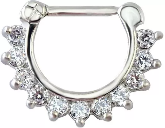 Σκουλαρίκι Sequoia Piercing Ατσάλι Septum I-00637 1.2*10*3