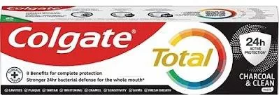 Colgate Total Charcoal & Clean Οδοντόκρεμα με Ενεργό Άνθρακα 75ml