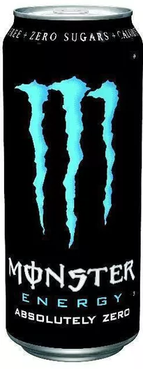 Αναψυκτικό Monster Absolutely Zero Energy Drink με Ανθρακικό, Χωρίς Ζάχαρη σε Κουτί 500ml