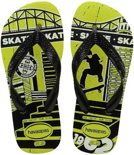 Havaianas Παιδικές Σαγιονάρες Flip Flops Πράσινο