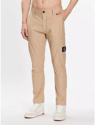 Calvin Klein Ανδρικό Παντελόνι Μπεζ
