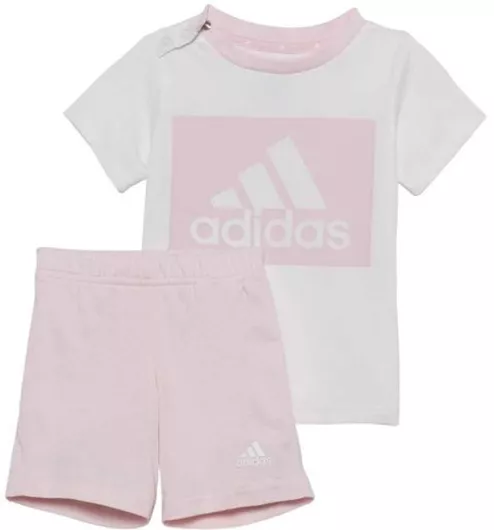 adidas Παιδικό Σετ με Σορτς Καλοκαιρινό 2τμχ Ροζ