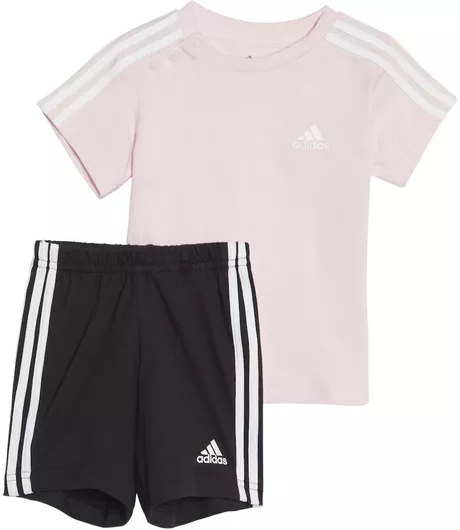 adidas Παιδικό Σετ με Σορτς Καλοκαιρινό 2τμχ Ροζ