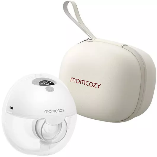 Θήλαστρο Momcozy Αυτόματο Ηλεκτρικό Απλό M5 Μπαταρίας 120ml Λευκό