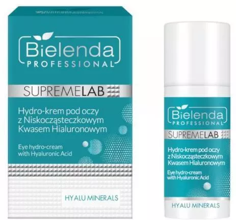 Bielenda Professional Supremelab Hyalu Minerals Hydro-eye Cream Hyaluronic Acid 15ml