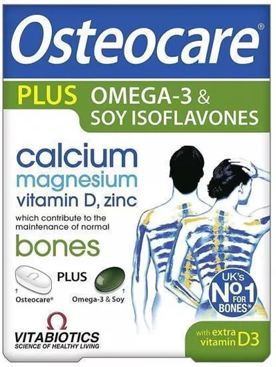 Vitabiotics Osteocare Plus Συμπλήρωμα για την Υγεία των Οστών 84 κάψουλες