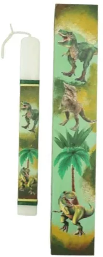 Λαμπάδα Πάρκο Δεινοσαυράκι, κατασκευαστής: (manufacturer), MPN: 24342σκ, διαστάσεις: (dimensions), ποσότητα: (quantity), χρώμα: (color)