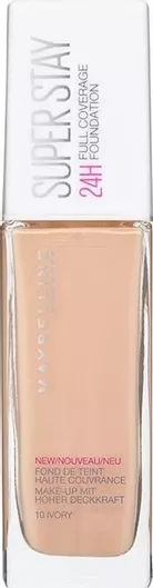 Make Up Maybelline Super Stay 24H Full Coverage Liquid 010 Ivory 30ml